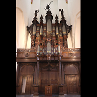 Groningen, Akerk, Orgelempore