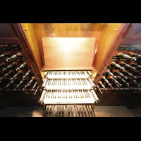 Groningen, Akerk, Spieltisch von oben