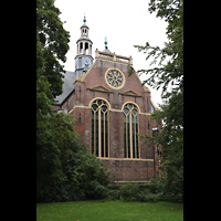 Groningen, Nieuwe Kerk, Ansicht von Sdosten vom Nieuwe Kerkhof