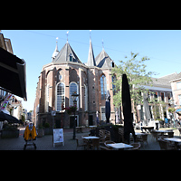 Kampen, Broederkerk, Ansicht von Osten von der Broederstraat / Botermarkt