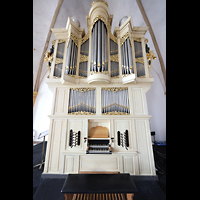 Kampen, Buitenkerk, Orgel mit Spieltisch