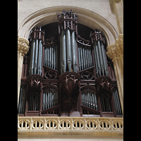 New York City, Episcopal Cathedral of St. John-The-Divine, Orgelprospekt Sdseite, Detail