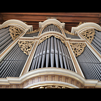 Rtha, St. Georgen, Orgelprospekt perspektivisch