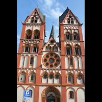 Limburg, Dom, Doppelturmfassade