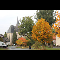Solms-Oberbiel (bei Wetzlar), Klosterkirche Altenberg, Auenansicht