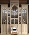 Berlin - Pankow, Alte Pfarrkirche ''Zu den Vier Evangelisten'' (Hauptorgel), Orgel / organ