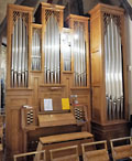 Berlin - Neuklln, Dorfkirche Buckow, Orgel / organ
