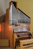 Berlin - Reinickendorf, Evangelisch-methodistische Lindenkirche Wittenau, Orgel / organ