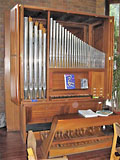 Berlin - Lichtenberg, Gemeindezentrum Am Fennpfuhl, Orgel / organ