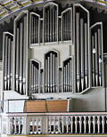 Berlin (Zehlendorf), Kirche Nikolassee, Orgel / organ