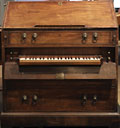 Berlin (Tiergarten), Musikinstrumenten-Museum - Schreibsekretrorgel, Orgel / organ