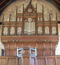 Berlin - Treptow, Verklrungskirche Adlershof, Orgel / organ