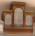 Völklingen - Ludweiler, Hugenottenkirche, Orgel / organ